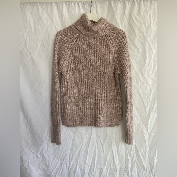 Abercrombie and Fitch chunky cotton turtleneck sweater Size Small - Picture 4 of 16